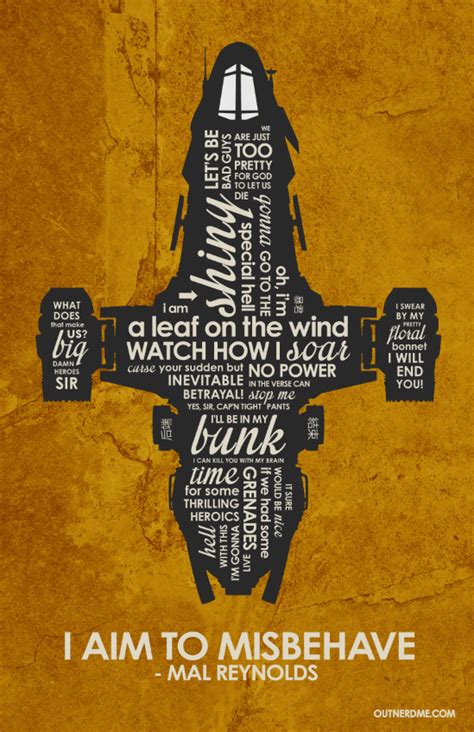 Firefly Serenity Inspired Quote Poster by outnerdme on DeviantArt