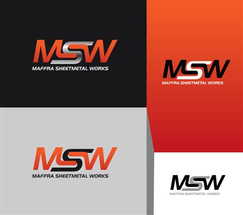 Msw logo design - polapurple