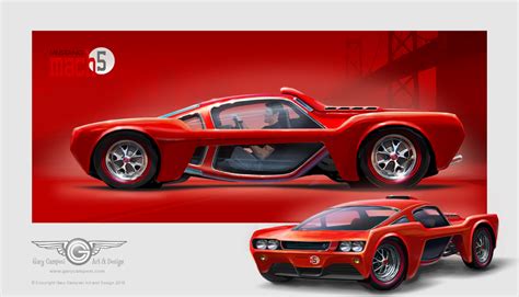 Mustang Mach 5 Concept by GaryCampesi on DeviantArt