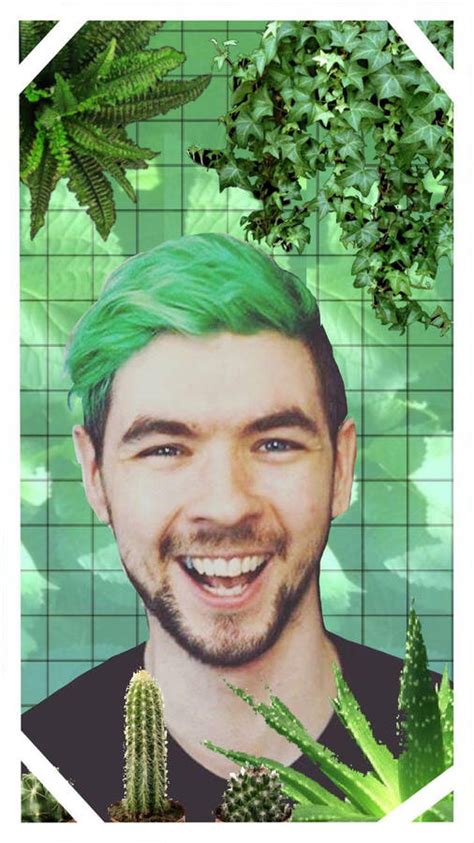 Download free Jacksepticeye With Green Plants Wallpaper - MrWallpaper.com