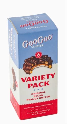 Goo Goo Cluster Real Milk Chocolate Covered Nut Clusters Variety Pack, 6 ct - Pick ‘n Save