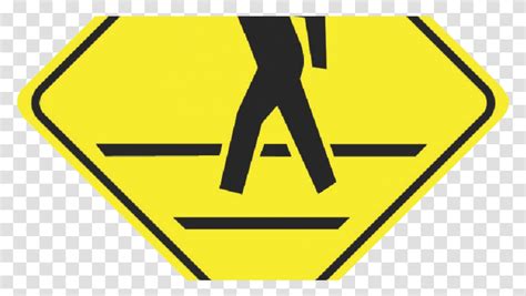 Pedestrian Crosswalk Sign Clipart Download Person Walking Road Sign Meaning, Human, Car, Vehicle ...