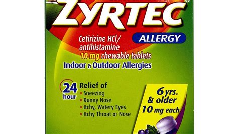 Side Effects Of Zyrtec In Children - Effect Choices