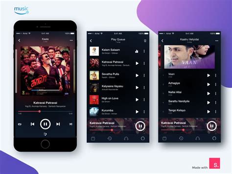 Amazon Music App Redesign | Amazon music app, Music app design, Good ...