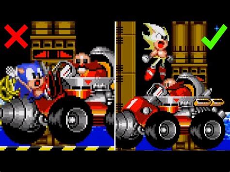 Super Sonic in Robotnik's Revenge ~ Sonic Hacks ~ Gameplay - YouTube