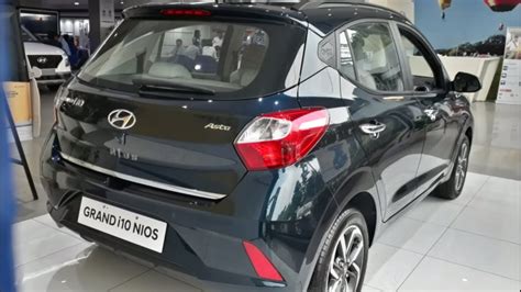 Hyundai Grand i10 Nios | Aqua Teal Blue | Exterior And Interior | Walk Around - YouTube