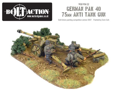 Gallery: Dom Goh's PaK 40 - Warlord Games