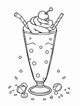 10  Free Milkshake Coloring Pages For Fun And Creativity sketch template