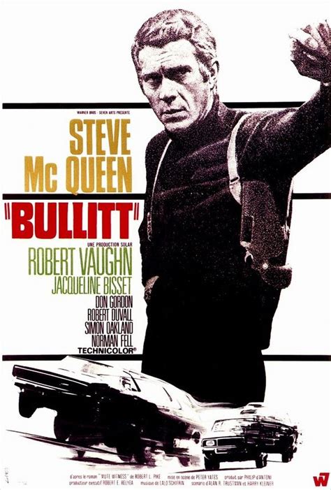 Bullitt (1968) | Classic Movie Posters | Pinterest