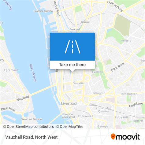 How to get to Vauxhall Road, Liverpool by bus or train?
