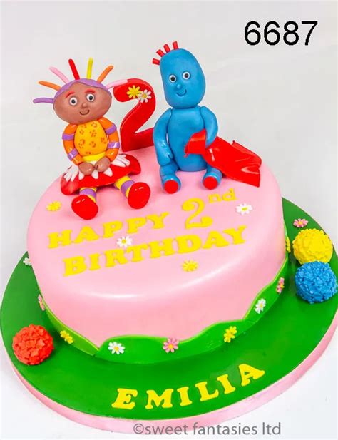 Iggle Piggle, Upsy Daisy & Friends - sweet fantasies cakes | Birthday cake kids, Cake flavors, Cake