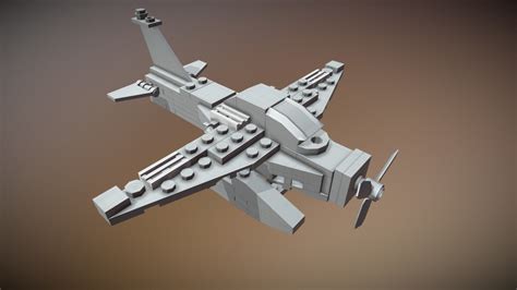 Lego Creators 3in1: Airplane - 3D model by rafzdv [0b3fcc6] - Sketchfab