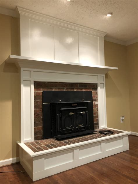 Montclair Brick Fireplace Trim | Jabs Construction