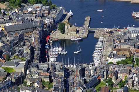 Honfleur Old Basin Marina in Honfleur, Low Normandy, France - Marina ...