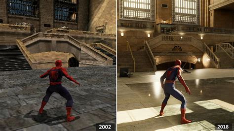 16 years difference [Spider-Man 1 PS2 / Spider-Man PS4] via /r/gaming – daslikes