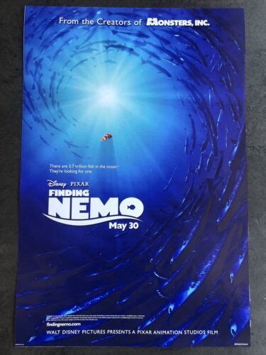 Pixar Finding Nemo Movie Poster 12"x18" | #4641534834