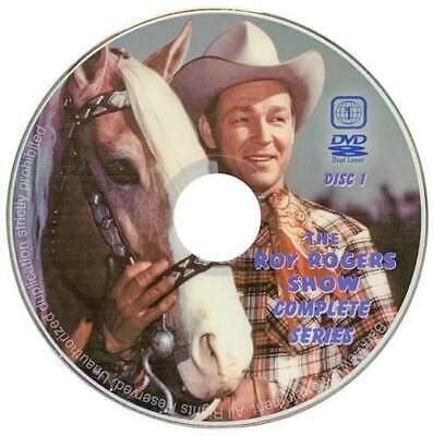 ROY ROGERS TV SHOW DVD COMPLETE SEASONS 1-6 NEW ALL 100 EPISODES BEST ...