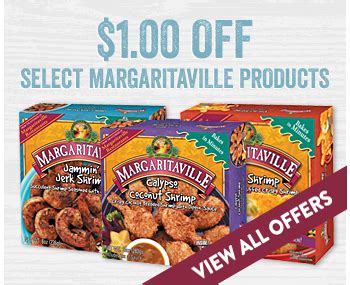 Margaritaville Foods :: Seafood, Salsa & Chips, Nut & Fruit Mix, Coffee ...