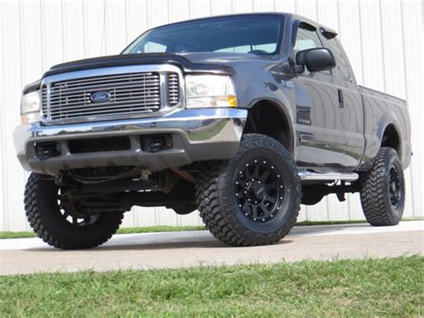 02 F250 Xlt (7.3) Power-stroke Diesel Swb Lifted New Wheels&tires 153k ...