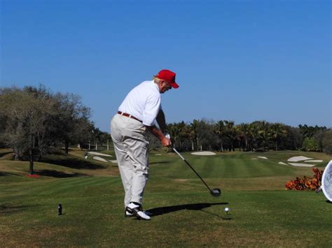 Donald Trump's Golf Swing Sequence