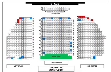 Sunrise Theatre Seating Chart | Portal.posgradount.edu.pe