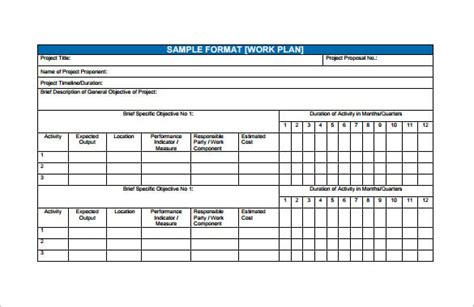 Financial Plan Template | Professional Word Templates