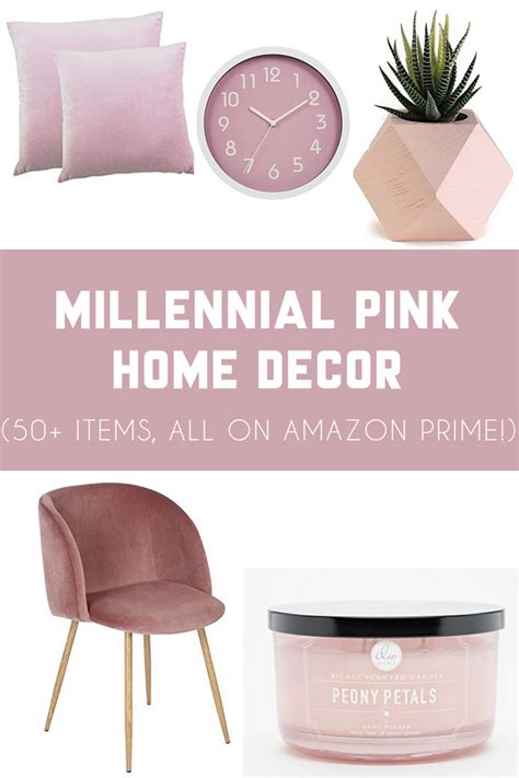 Millennial Pink Home Decor Finds on Amazon Prime | Its Pam Del