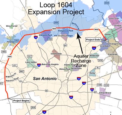 Edwards Aquifer Recharge Zone Map - Maping Resources