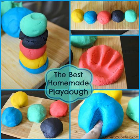 The Best Homemade Playdough Recipe