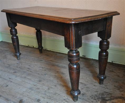 Antique & Reclaimed listings antique oak side dining table- SalvoWEB UK