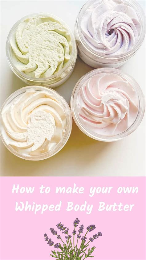 Easy diy whipped body butter – Artofit