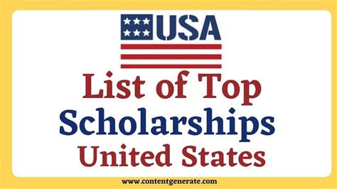 Top Scholarships for international students in USA | scholarships 2023