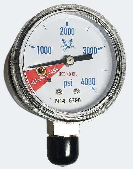 Low Pressure Nitrogen Alarm Gauge - LON2