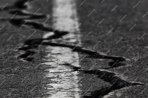 Premium Photo | Asphalt in cracks texture / abstract background cracks ...