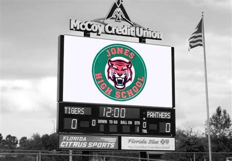 Jones High School LED Videoboard