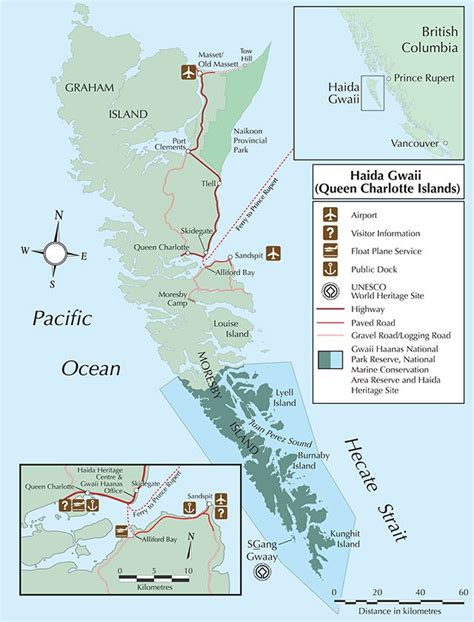 Map of Haida Gwaii | Haida Gwaii | Pinterest | Haida gwaii