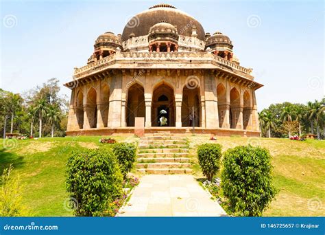 Muhammad Shah Sayyid Tomb At Lodhi Garden In New Delhi, India Stock Photography | CartoonDealer ...