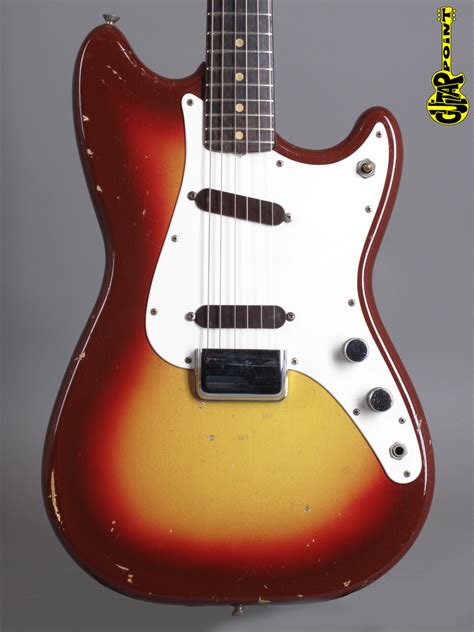 1961 Fender Duo Sonic - Sunburst-Vi61FeDuoSoSB70866