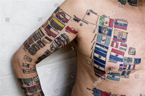 Guinness Rishi His Flag Tattoos Editorial Stock Photo - Stock Image | Shutterstock