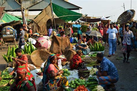 Food Market in Dhaka, Bangladesh Editorial Photo - Image of angle ...