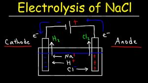 (Electrolysis Of Sodium Chloride)