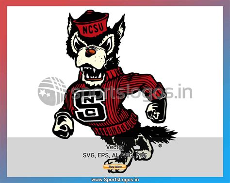 North Carolina State Wolfpack - College Sports Vector SVG Logo in 5 ...