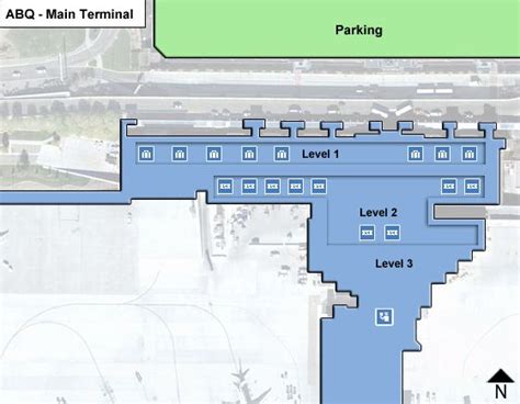 Albuquerque Sunport Airport Map | ABQ Terminal Guide