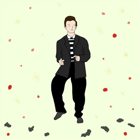 RICK_ASTLEY.gif | Rick astley, Cartoon animation drawing, Retro humor