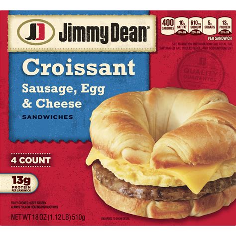 Jimmy Dean breakfast croissants are the best way to start the morning whether you're on the go ...