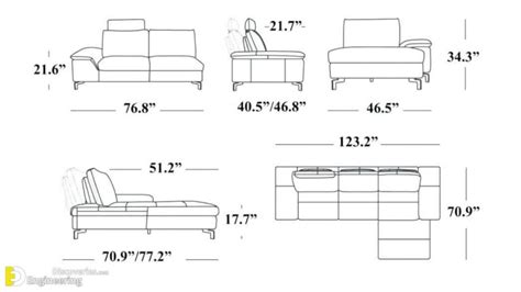 Useful Standard Dimensions For Home Furniture | Engineering Discoveries