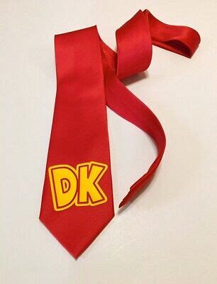 DK Necktie, Donkey Kong Tie, New, Great Quality, Perfect Gift | eBay