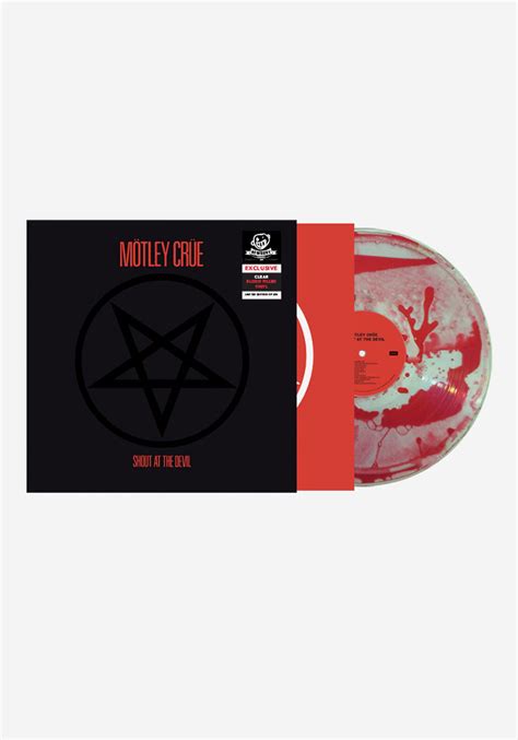 Motley Crue-Shout At The Devil Exclusive LP (Blood Filled) Color Vinyl ...