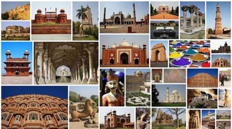 How to make a collage of heritage of india - Brainly.in