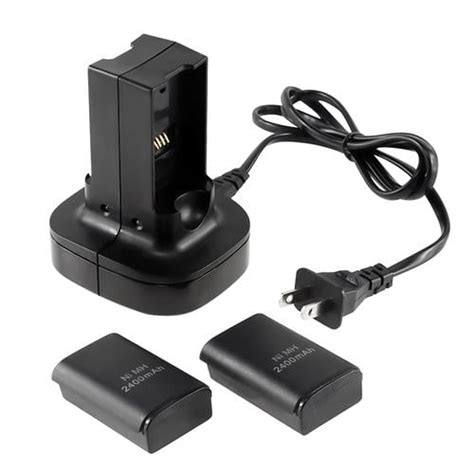 Insten Dual Battery Charger Dock Charging Station with Free 2-pack ...